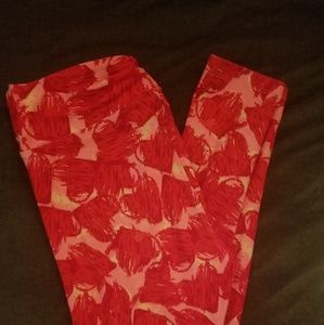 Lularoe  OS heart leggings